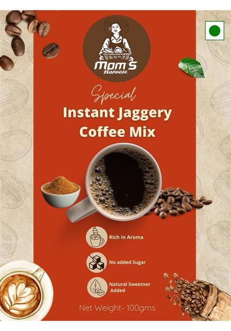 Mom'S Harvest Instant Jaggery Coffee Mix 100 Grams Instant Coffee (100 G)