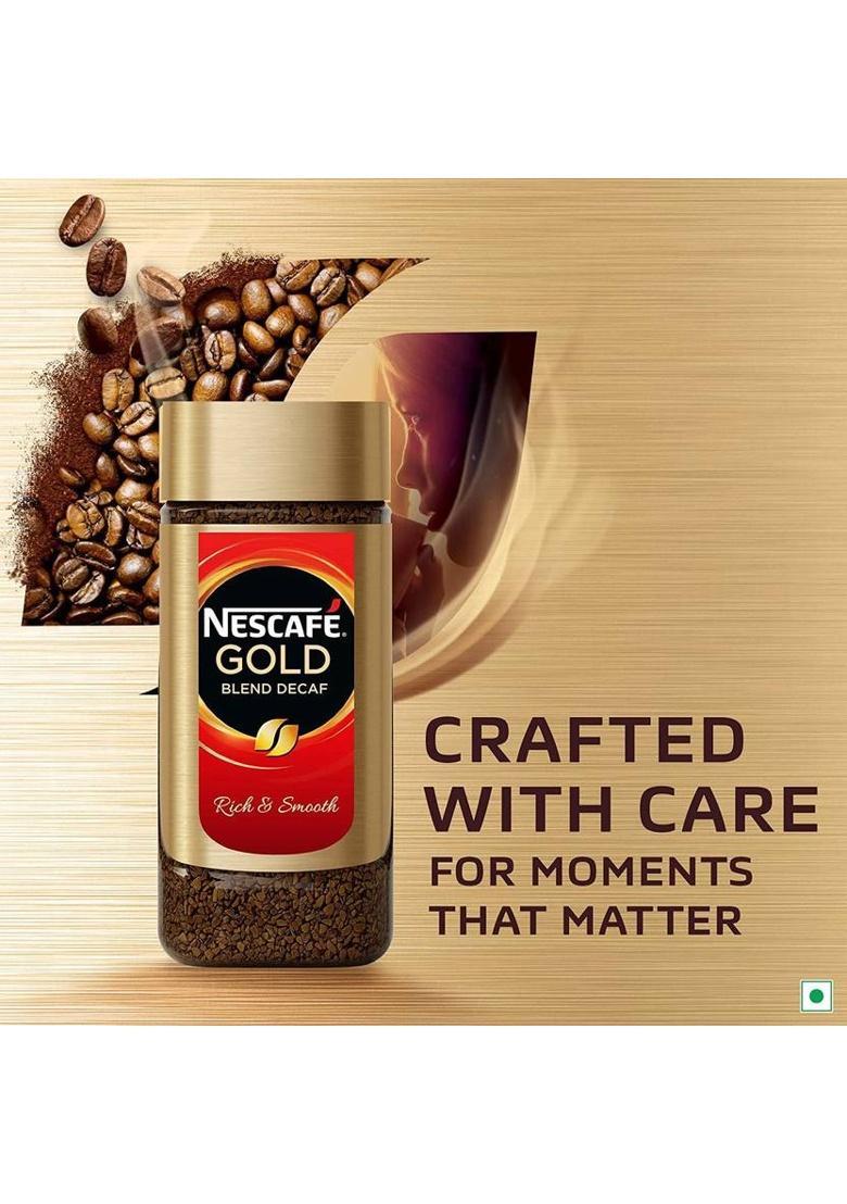Nescafe Gold Blend Decaf Instant Coffee (100 G)