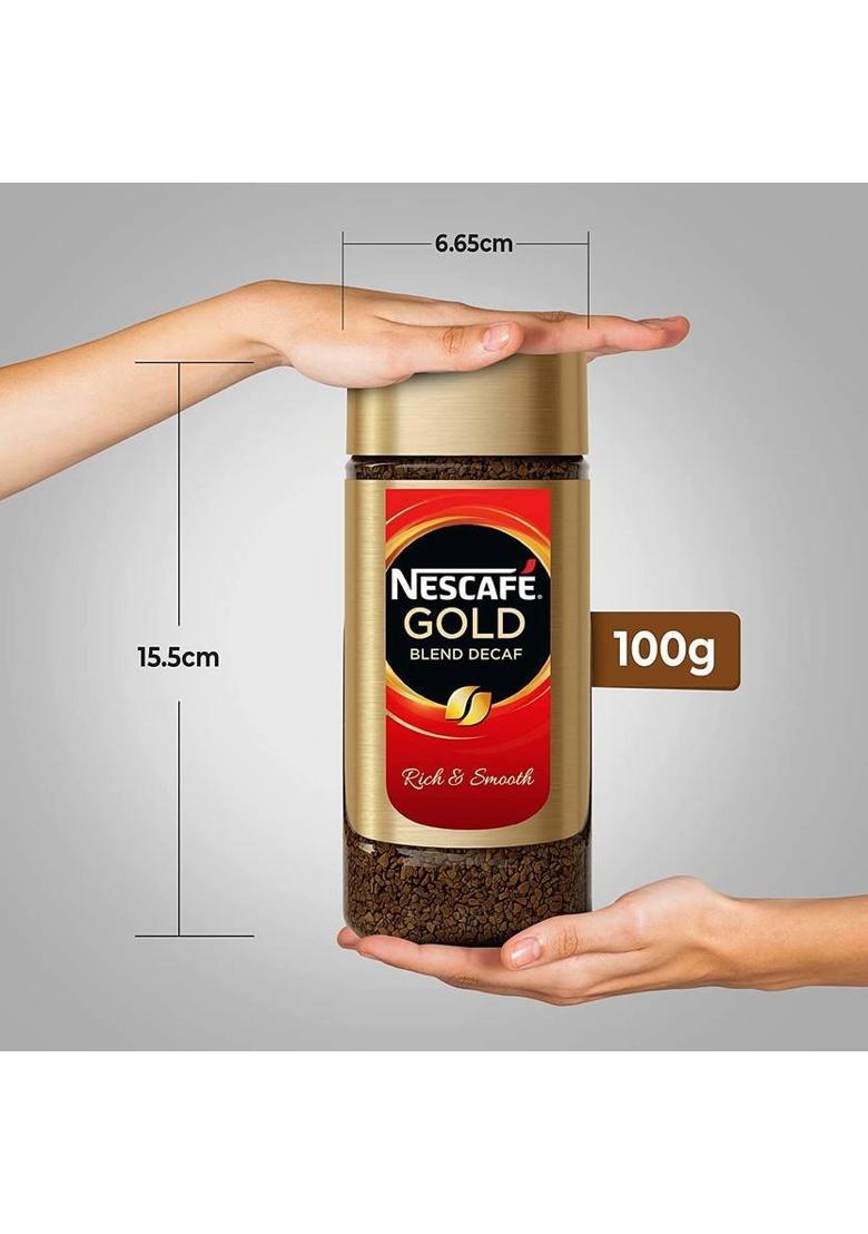 Nescafe Gold Blend Decaf Instant Coffee (100 G)