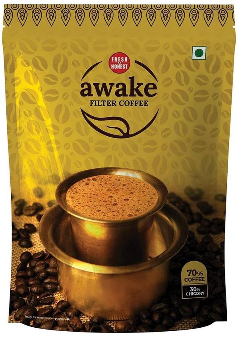 Fresh And Honest Awake Filter Coffee Powder Filter Coffee (200 G)