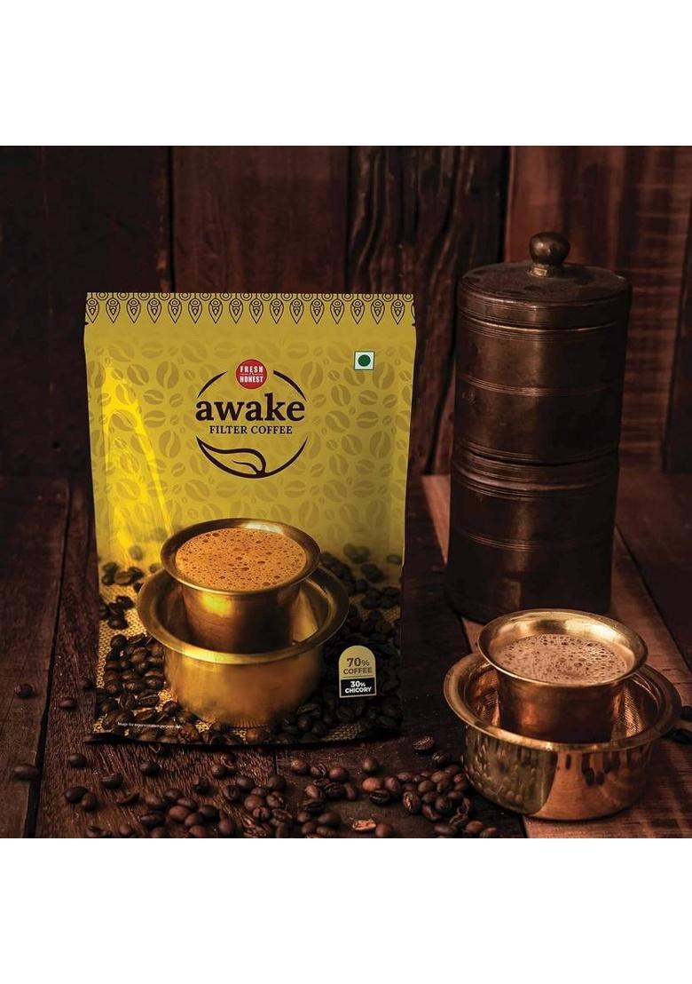Fresh And Honest Awake Filter Coffee Powder Filter Coffee (200 G)