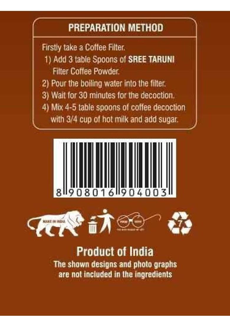 Sree Taruni Coffee Industries Taruni Filte Coffee Filter Coffee (500 G, Chicory Flavoured)