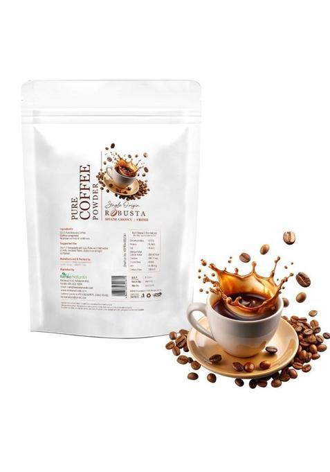 Kerala Naturals Pure Coffee(Robusta) Powder – Made From The Finest Robusta Beans 100Gm Roast & Ground Coffee (100 G, Pure Flavoured)
