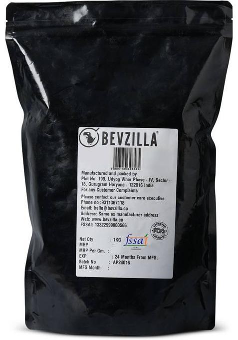 Bevzilla 1Kg Hazelnut Instant Coffee Powder |Makes 500 Cups| Made For Horeca Instant Coffee (1 Kg, Hazelnut Flavoured)