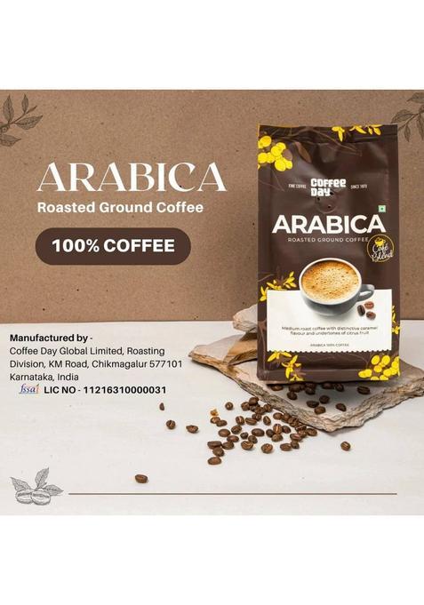 Cafe Coffee Day Arabica Coffee Powder (100% Arabica) Roast & Ground Coffee (2 X 200 G)