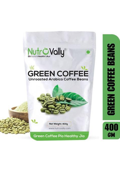 Nutrovally Beans For Weight Loss / Unroasted Instant Coffee&nbsp;&nbsp;(400 G, Green Coffee Flavoured)