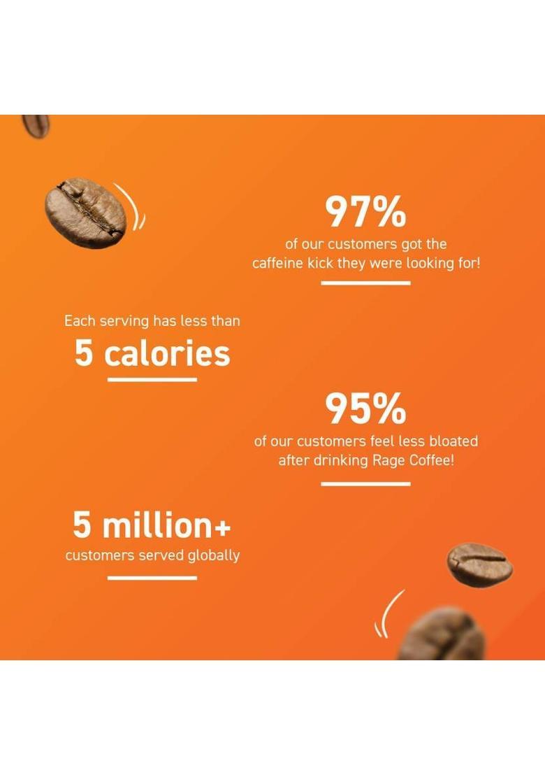 Rage Coffee 50 Gms Sparky Orange Flavour