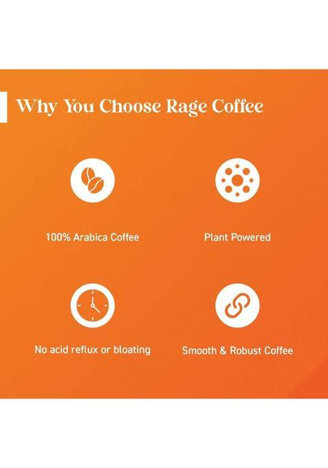 Rage Coffee 50 Gms Sparky Orange Flavour