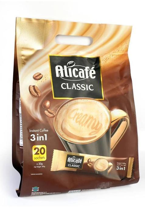 Alicafe Classic 3 In 1 Instant Coffee | Roast & Ground Coffee (420 G)