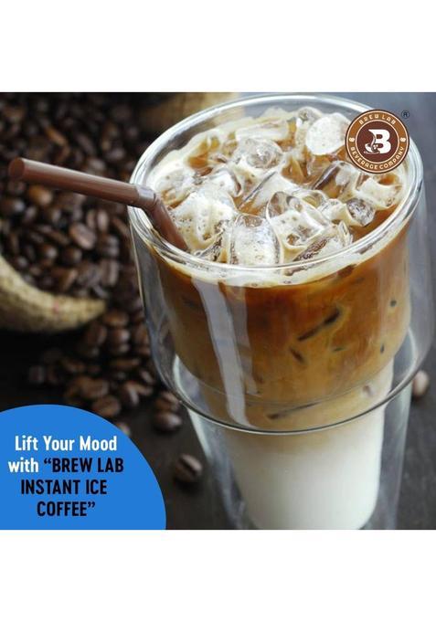 Brew Lab All In One Instant Ice Coffee | Perfect Blend Of Coffee Beans | Instant Coffee (1 Kg, Pure Flavoured)