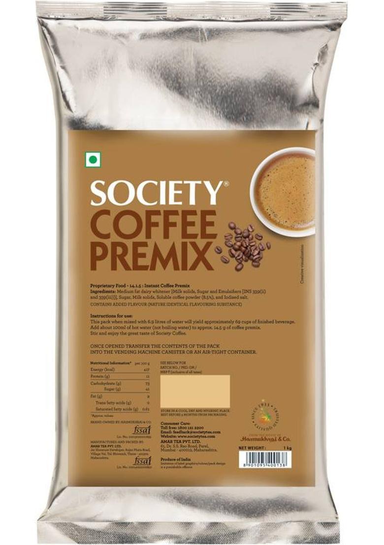 Society Premix Instant Coffee (1 Kg)