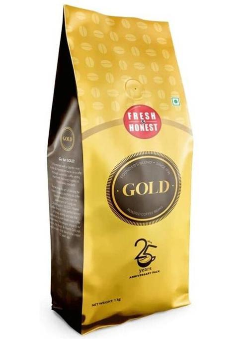 Fresh & Honest House Blend Roasted Coffee Beans, With Medium To Dark Roasting Coffee Beans (1000 G)