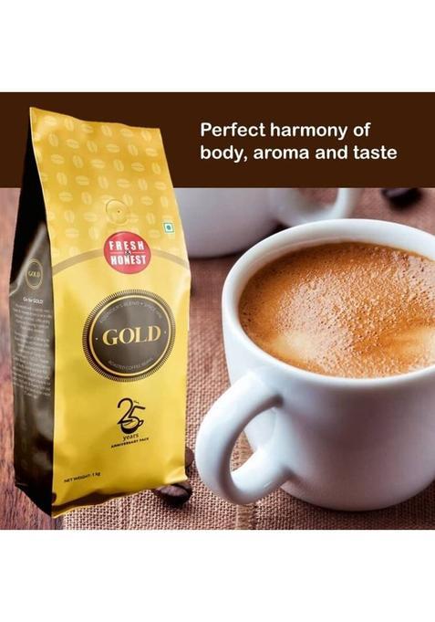 Fresh & Honest House Blend Roasted Coffee Beans, With Medium To Dark Roasting Coffee Beans (1000 G)