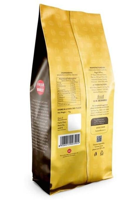 Fresh & Honest House Blend Roasted Coffee Beans, With Medium To Dark Roasting Coffee Beans (1000 G)