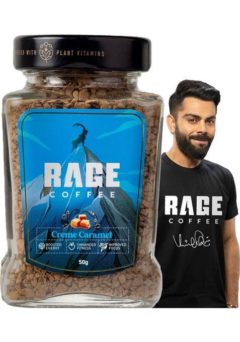 Rage Coffee 50 Gms Creme Caramel Flavoured Coffee