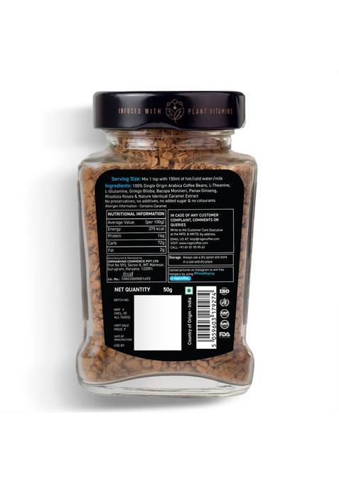 Rage Coffee 50 Gms Creme Caramel Flavoured Coffee