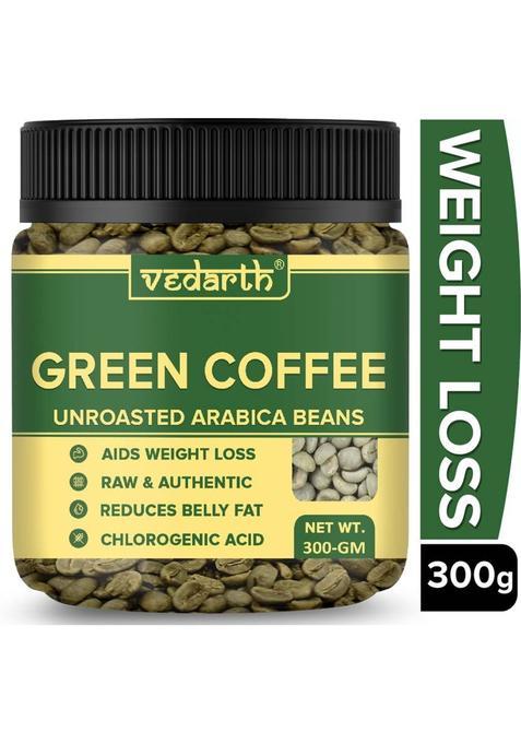 Vedarth Organics Aaa Green Coffee Beans For Weight Loss Coffee Beans&nbsp;&nbsp;(300 G)