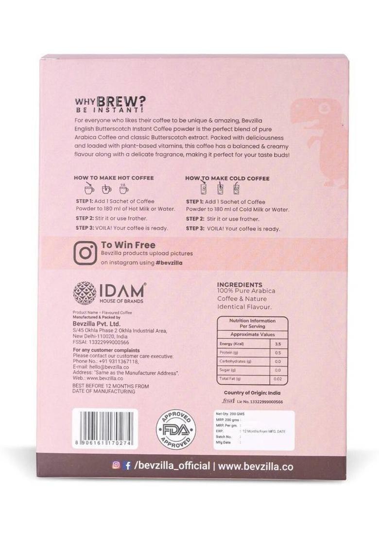 Bevzilla Instant Coffee Powder