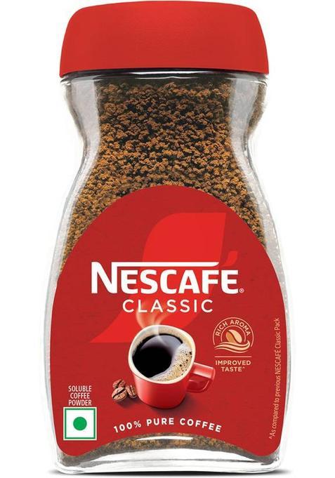 Nescafe Classic Coffee Powder Jar, 100% Pure Instant Coffee (90 G)