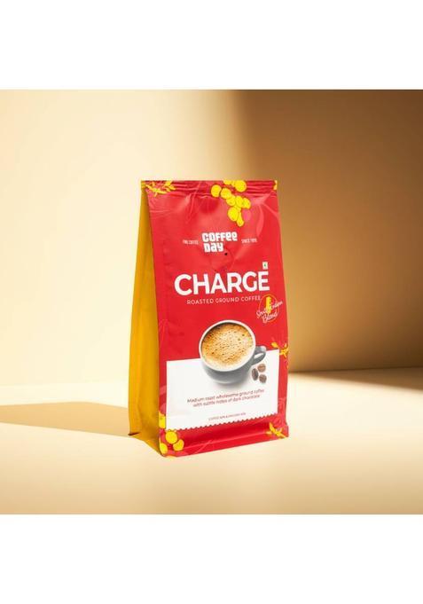 Café Coffee Day Cafe Coffee Day Charge Coffee Powder (60% Coffee 40% Chicory) Roast & Ground Coffee (4 X 200 G)
