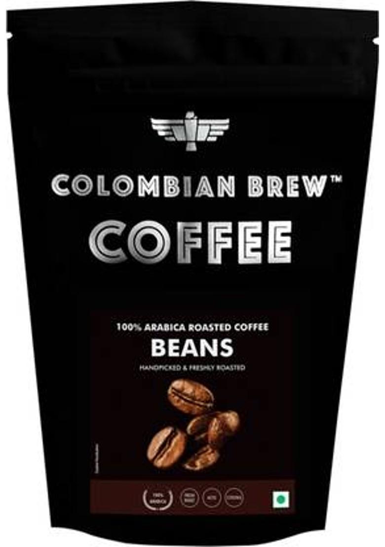 Colombian Brew 100% Arabica Roasted Coffee Beans 150G Coffee Beans (150 G)