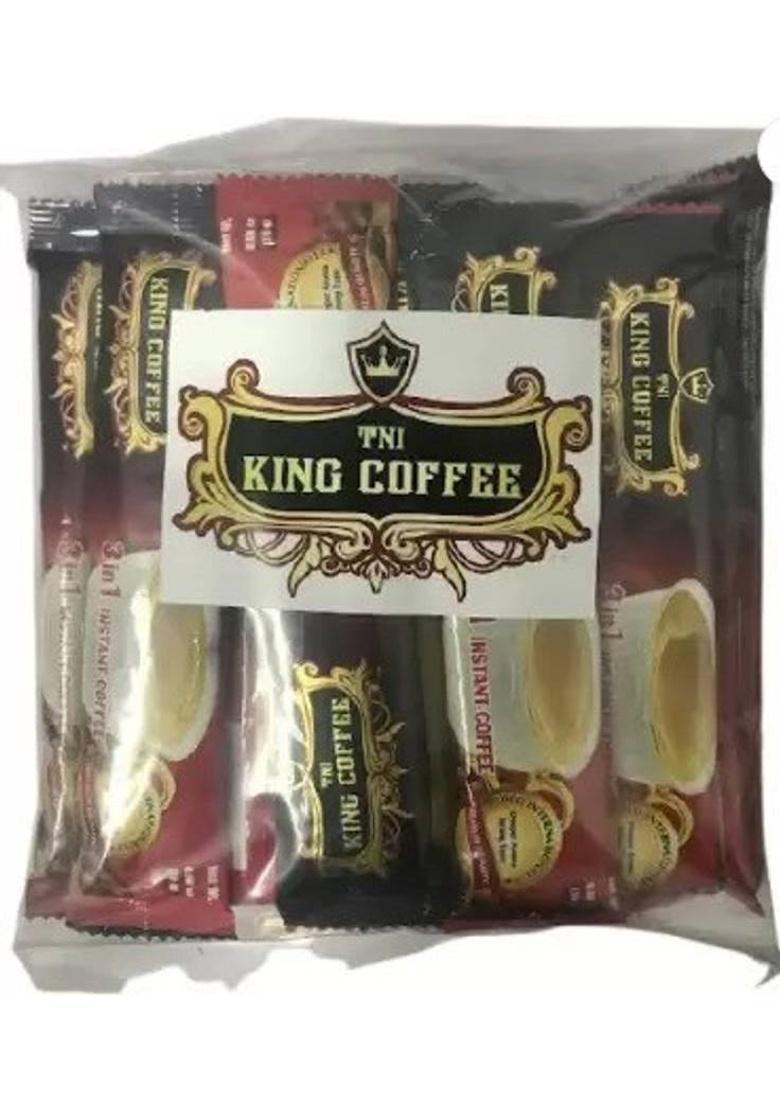 King Coffee 3 In 1 Soluble Hot/Cold Coffee 40 Sachets (2 X 20Pc) Instant Coffee (640 G)