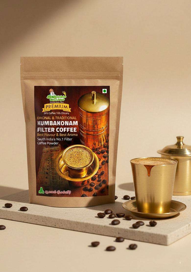 Iyarkkayin Pokkisham Traditional Original Kumbakonam Filter Coffee Powder_Classic 80:20 Filter Coffee&nbsp;&nbsp;(1 Kg, Chicory Flavoured) - Indya
