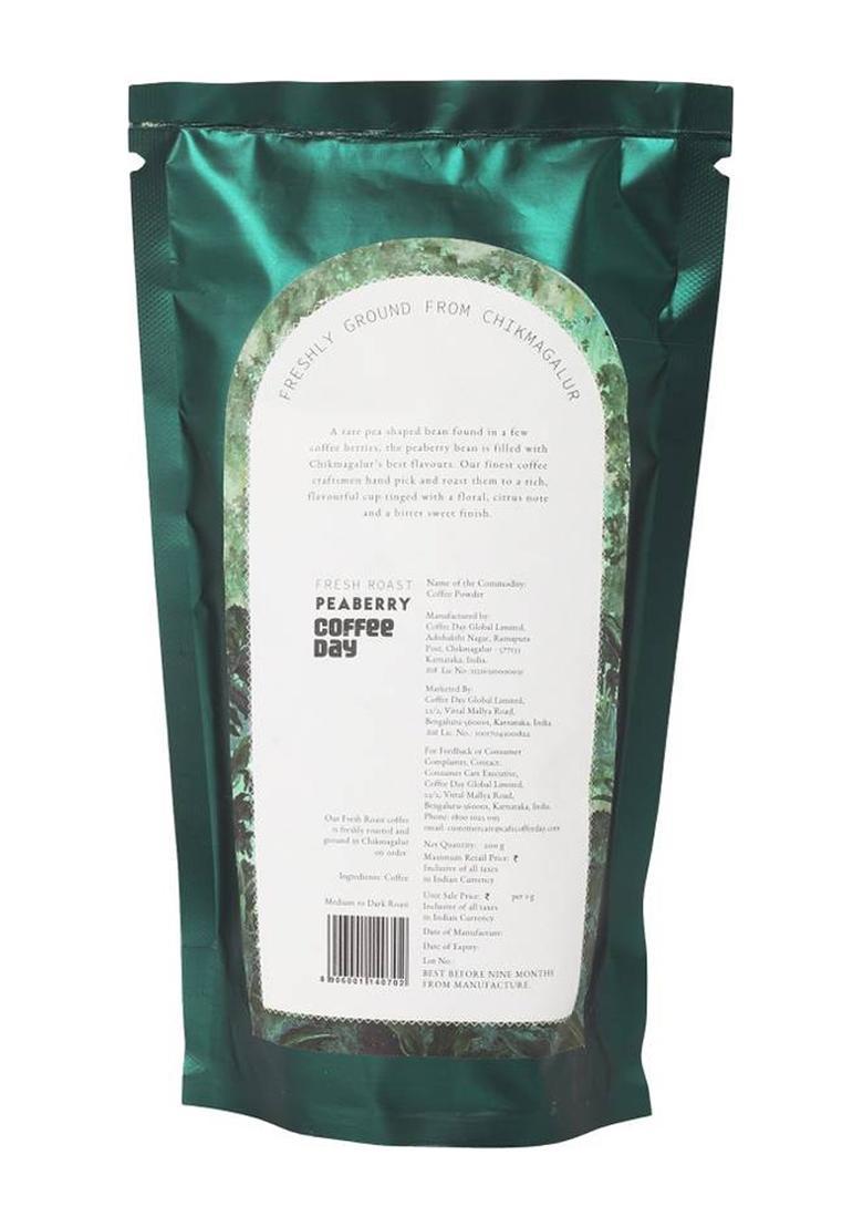 Cafe Coffee Day Peaberry (100% Coffee) Premium Instant Filter Coffee Powder Roast & Ground Coffee (4 X 200 G)