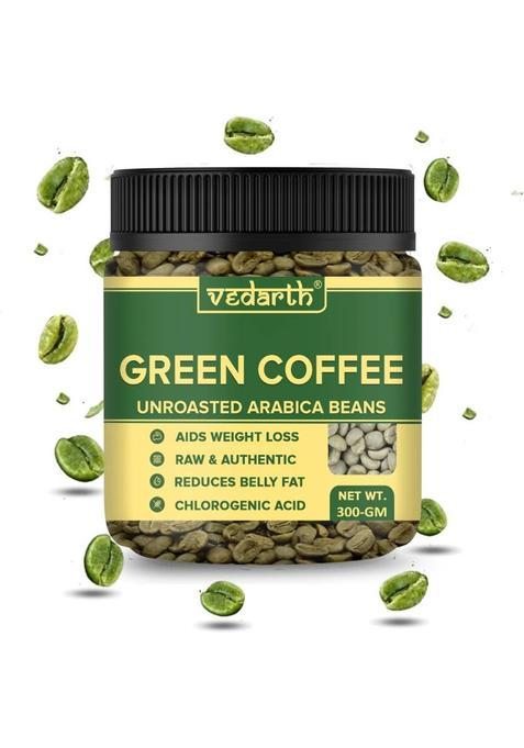 Vedarth Organics Premium Green Coffee Beans Helps In Weight Loss -300Gram Coffee Beans&nbsp;&nbsp;(300 G, Green Coffee Flavoured)