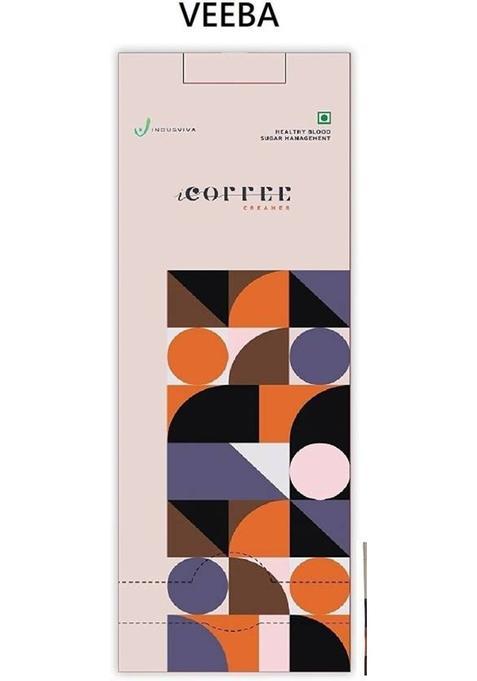Veeba Indusviva I Coffee Creamer Creamy Coffee | Indus Viva I Creamer Coffee 50 Sachet Instant Coffee&nbsp;&nbsp;(750 G, Caramel Flavoured)