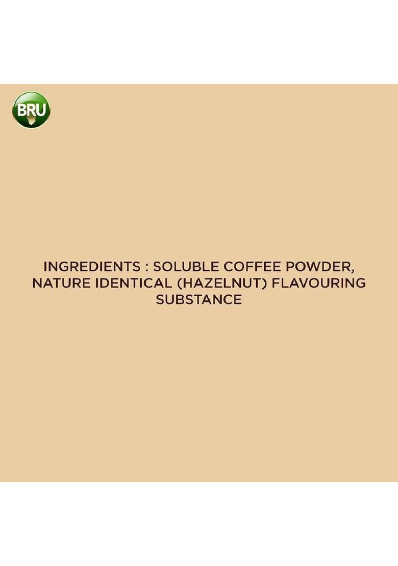 Bru Gold Freeze Dried Hazelnut 55Gm Instant Coffee (55 G, Hazelnut Flavoured)