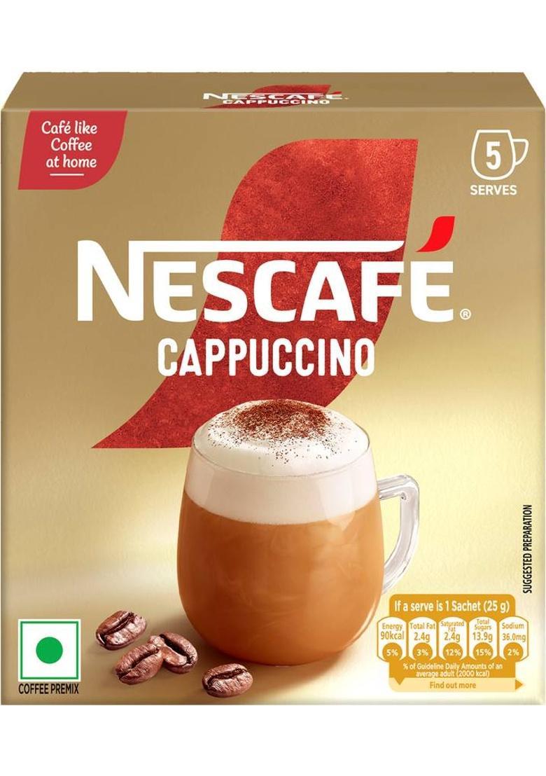 Nescafe Cappuccino Premix Instant Coffee (125 G)