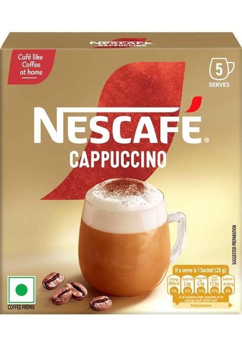 Nescafe Cappuccino Premix Instant Coffee (125 G)