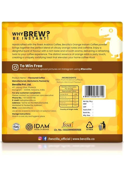 Bevzilla Instant Coffee Powder Box