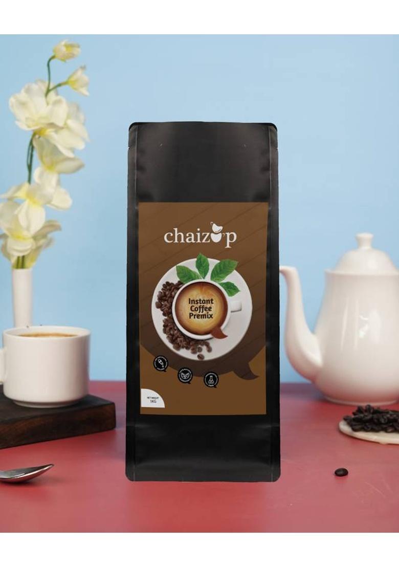 Chaizup Premix Coffee | Instant Premix Coffee Pouch (1 Kg) | Make Coffee In 1 Min Instant Coffee (1 Kg, Pure Flavoured)