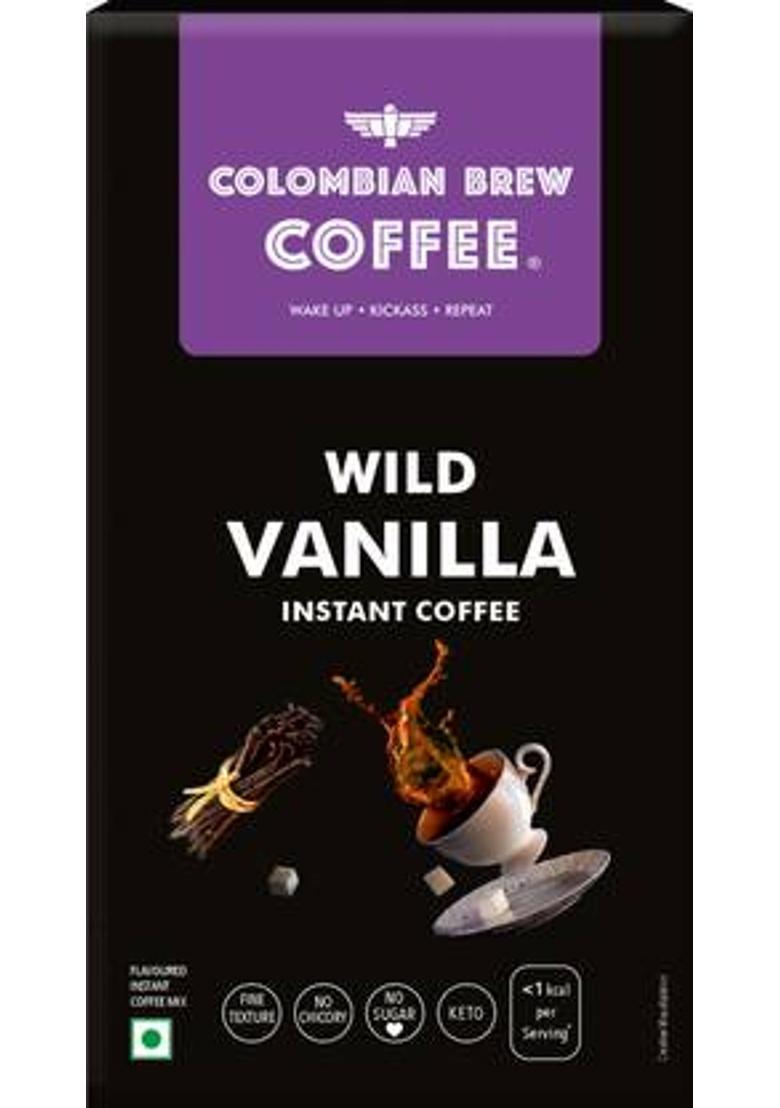Colombian Brew Vanilla Instant Coffee Powder Instant Coffee (50 G, Vanilla Flavoured)