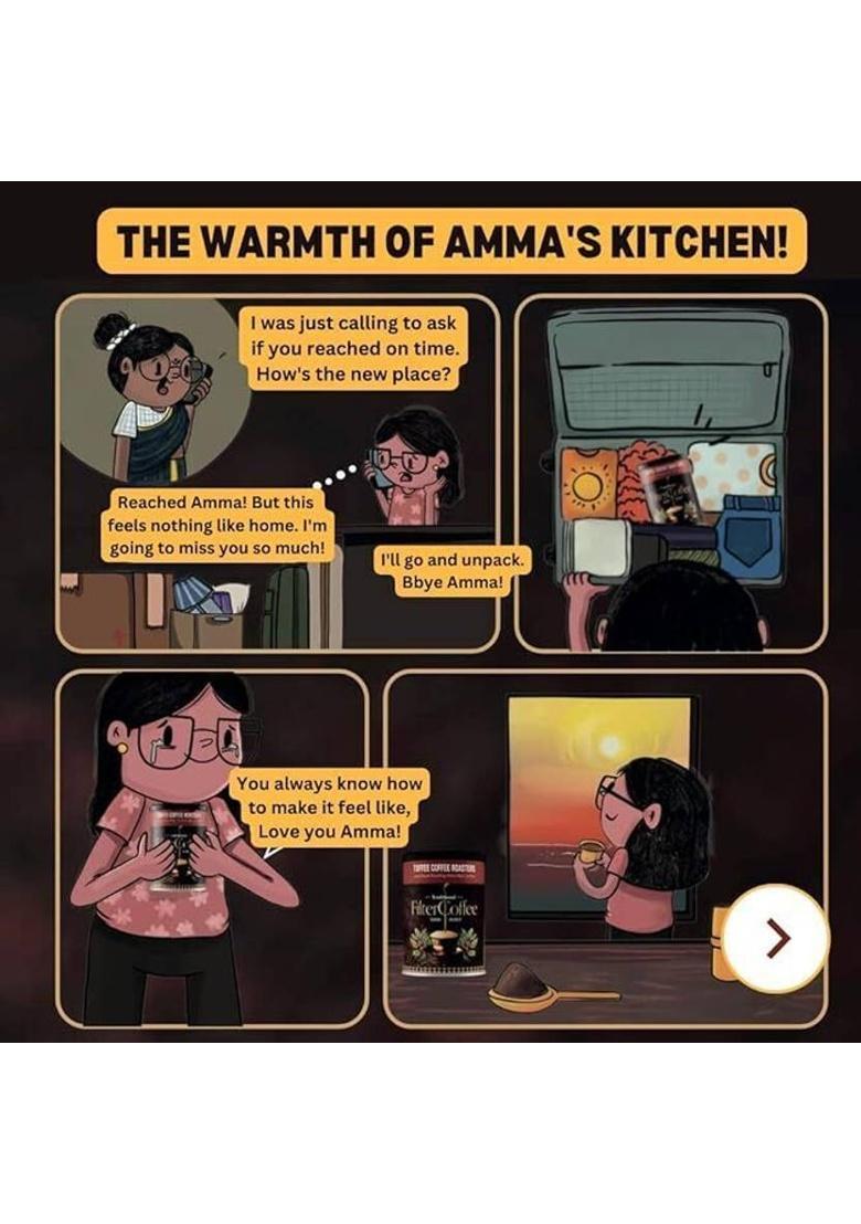 Toffee Coffee Roasters [Buy1 Get 1] South Indian Traditional Filter Coffee | Specialty Blend Filter Coffee (2 X 200 G, Pure Flavoured)