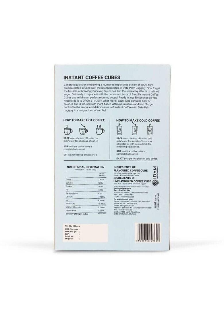 Bevzilla Instant Coffee Cubes Gift Set With Frother & Mug Instant Coffee (3 X 0.33 L)