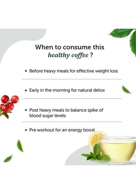 Neuherbs Green Coffee Premix For Instant Energy | Helps In Weight Management