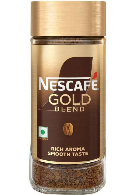 Nescafe Gold Rich And Smooth Coffee Powder Glass Jar Instant Coffee (100 G)
