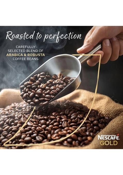 Nescafe Gold Rich And Smooth Coffee Powder Glass Jar Instant Coffee (100 G)