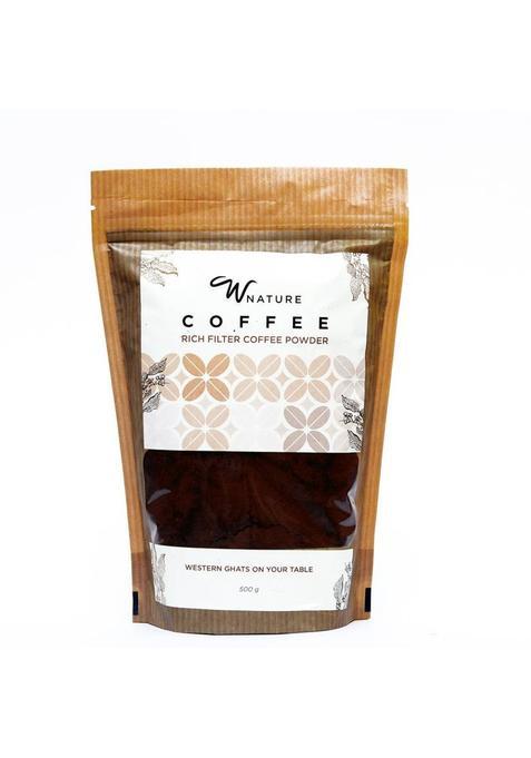Wnature Organic Filter Coffee-500G-Coffee 80% N Chicory 20% Filter Coffee&nbsp;&nbsp;(500 G)