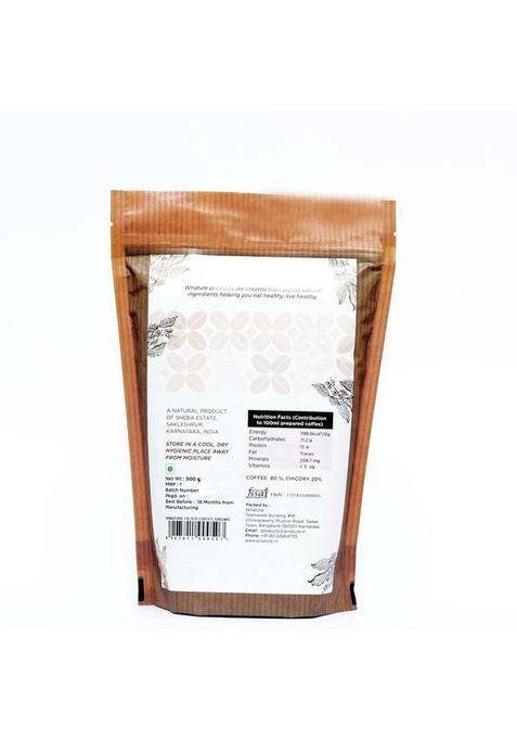 Wnature Organic Filter Coffee-500G-Coffee 80% N Chicory 20% Filter Coffee (500 G)