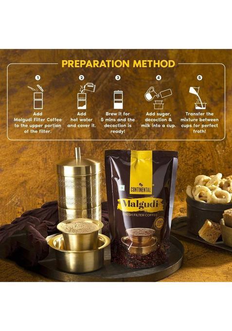 Continental Malgudi 80/20 Filter Coffee (200 G, Chicory Flavoured)