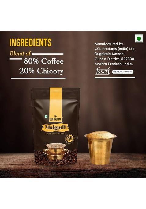 Continental Malgudi 80/20 Filter Coffee (200 G, Chicory Flavoured)