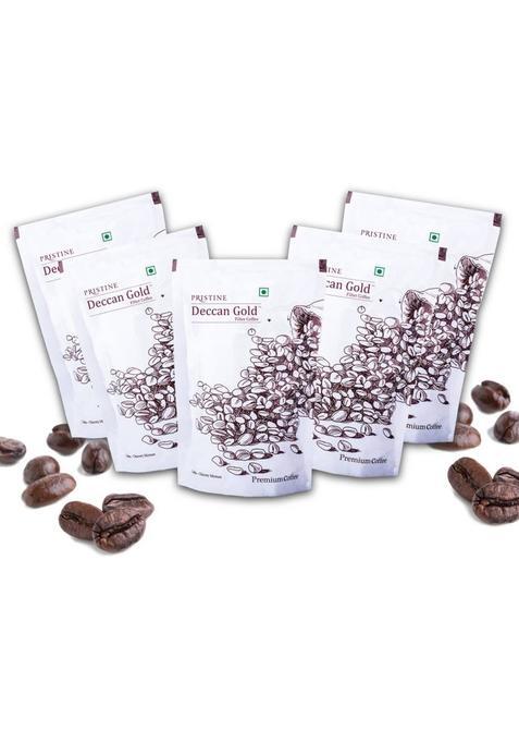 Deccan Gold Premium Filter Coffee, 80:20 Blend, 100G Filter Coffee&nbsp;&nbsp;(5 X 0.1 Kg)