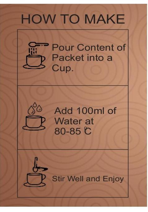 Brew Lab Instant Cappuccino Coffee Premix With Zero Sugar| 3 Steps Preparations- No Equipment Instant Coffee (1 Kg)