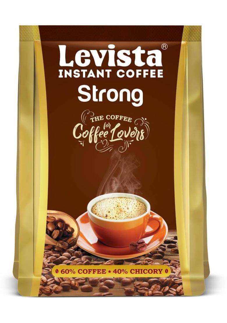 Levista Strong Chocory Mix 60:40 Instant Coffee&nbsp;&nbsp;(100 G, Chicory Flavoured) - Indya