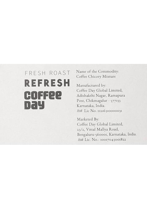 Cafe Coffee Day Refresh (60% Coffee, 40% Chicory) Premium Instant Filter Coffee Powder Roast & Ground Coffee (2 X 200 G)