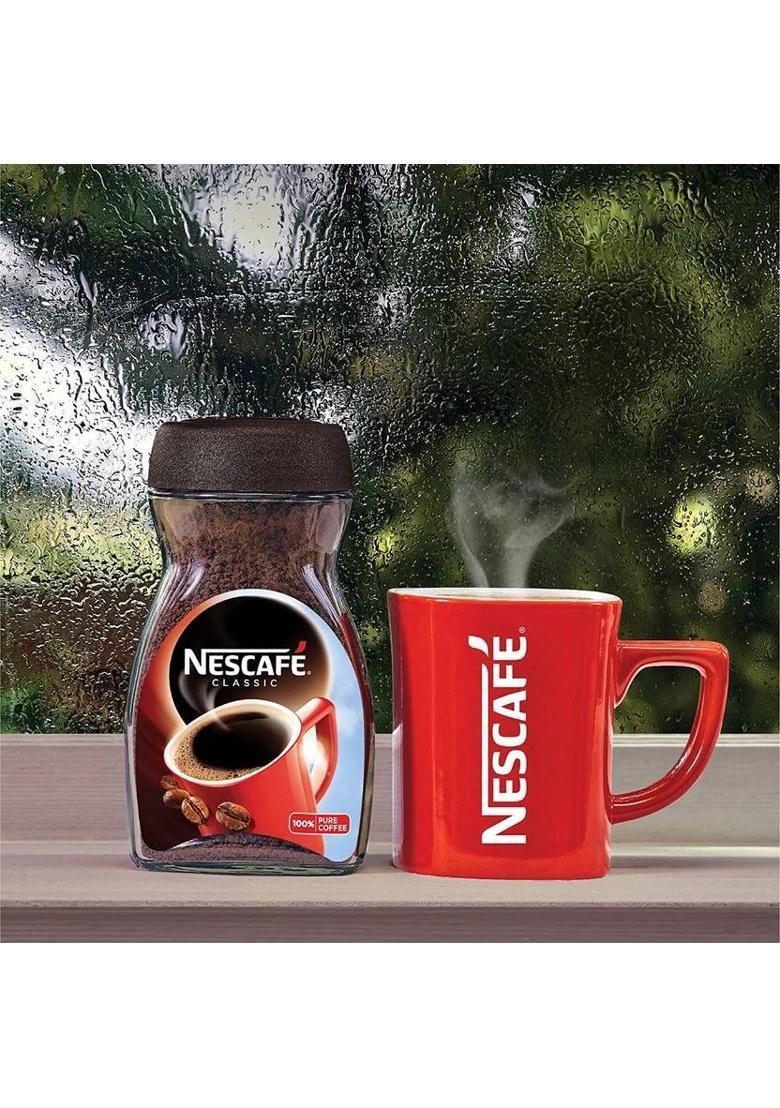 Nescafe Nescafé Classic Instant Coffee, 50G Dawn Jar| 100% Pure Coffee Instant Coffee (50 G)